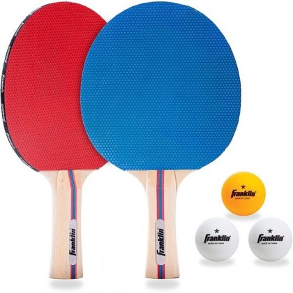 Franklin Sports Table Tennis Paddle Set with Balls