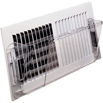 Deflect-o 51 DEF51 Air Deflector for Wall Register, Clear
