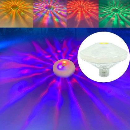 Swimming Pool Lights Floating Pool Lights Underwater Lights Pool Accessories with 7 Modes for Disco Pool Party
